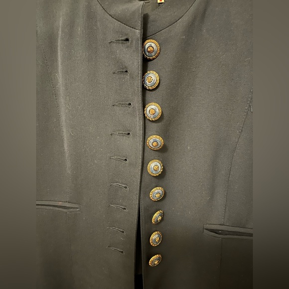 Woman suit ensemble - Long blazer + pencil skirt - Picture 2 of 9